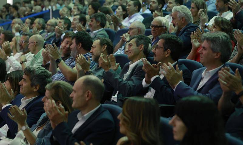 Aspecto del salón de actos de la Escuela de Telecomunicaciones.