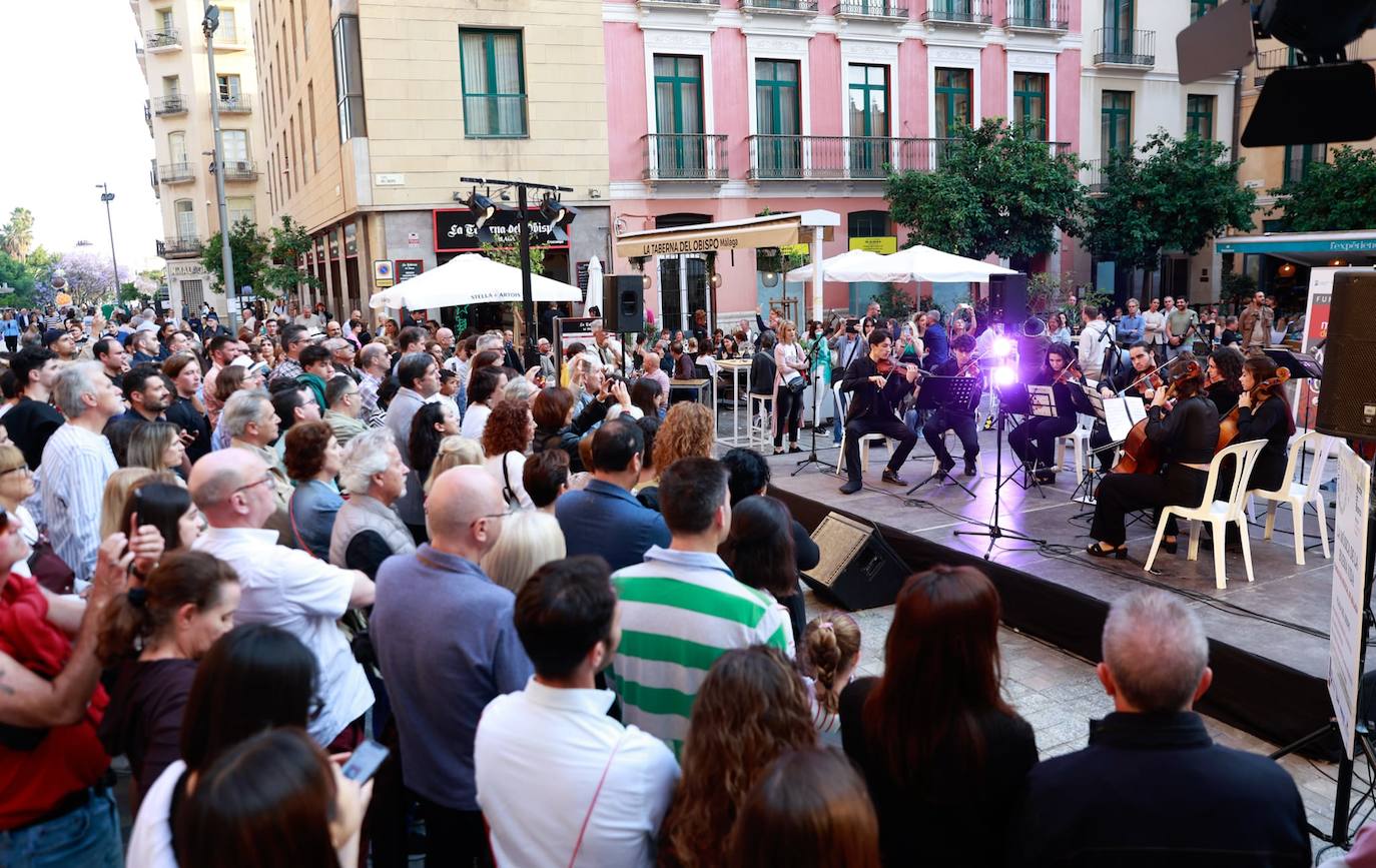 La Noche en Blanco 2023 de Málaga, en imágenes