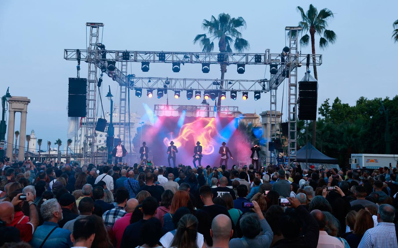 La Noche en Blanco 2023 de Málaga, en imágenes