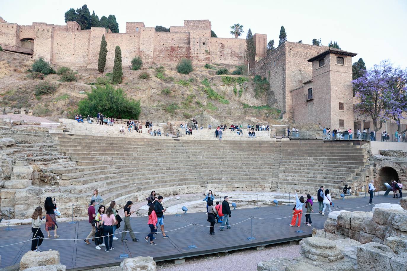 La Noche en Blanco 2023 de Málaga, en imágenes