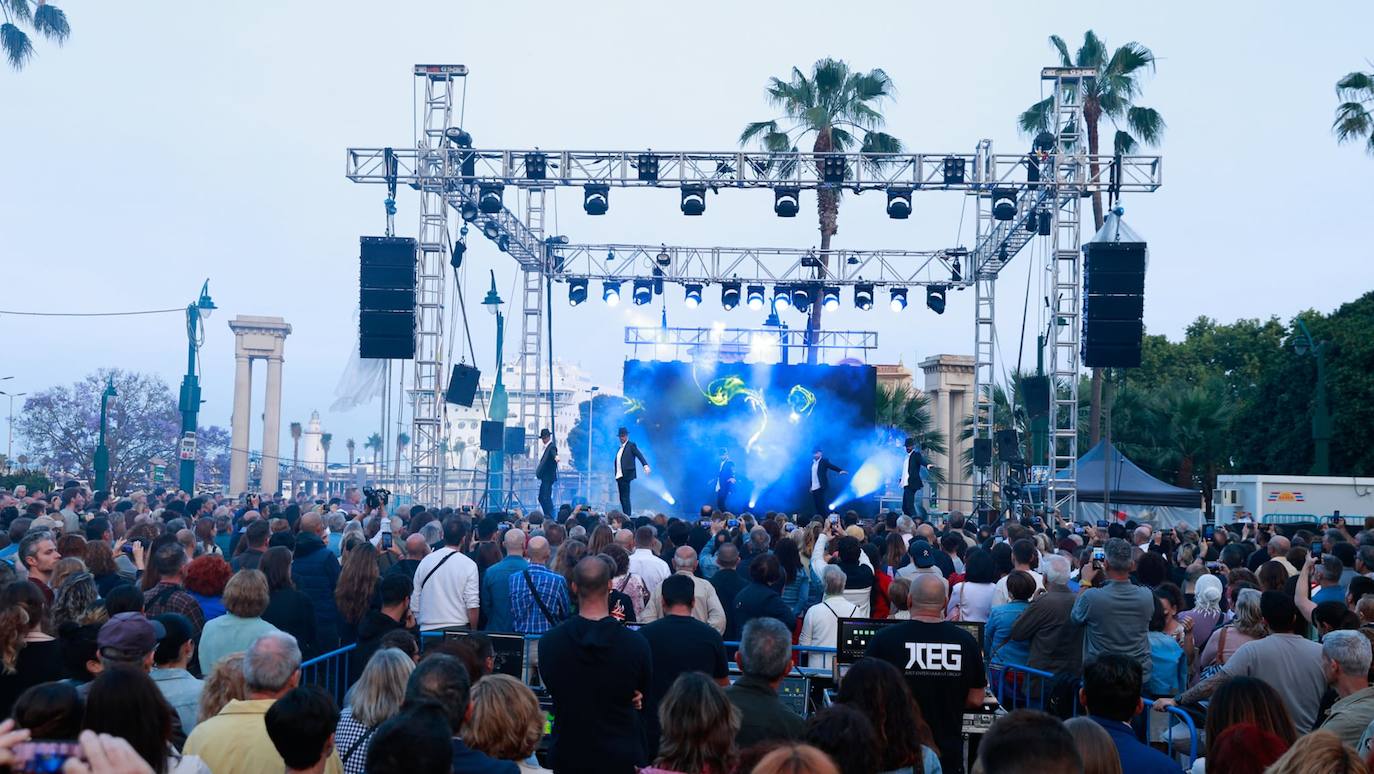 La Noche en Blanco 2023 de Málaga, en imágenes