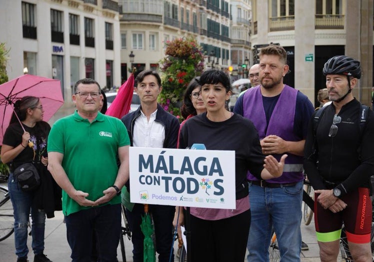 Toni Morillas presenta las medidas en materia de movilidad.