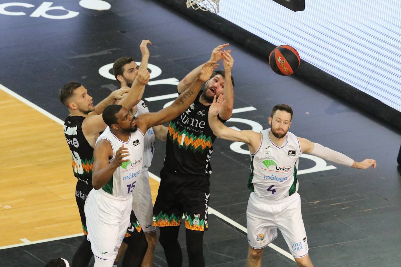 Las mejores imágenes del Bilbao Basket-Unicaja