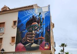 El mural.