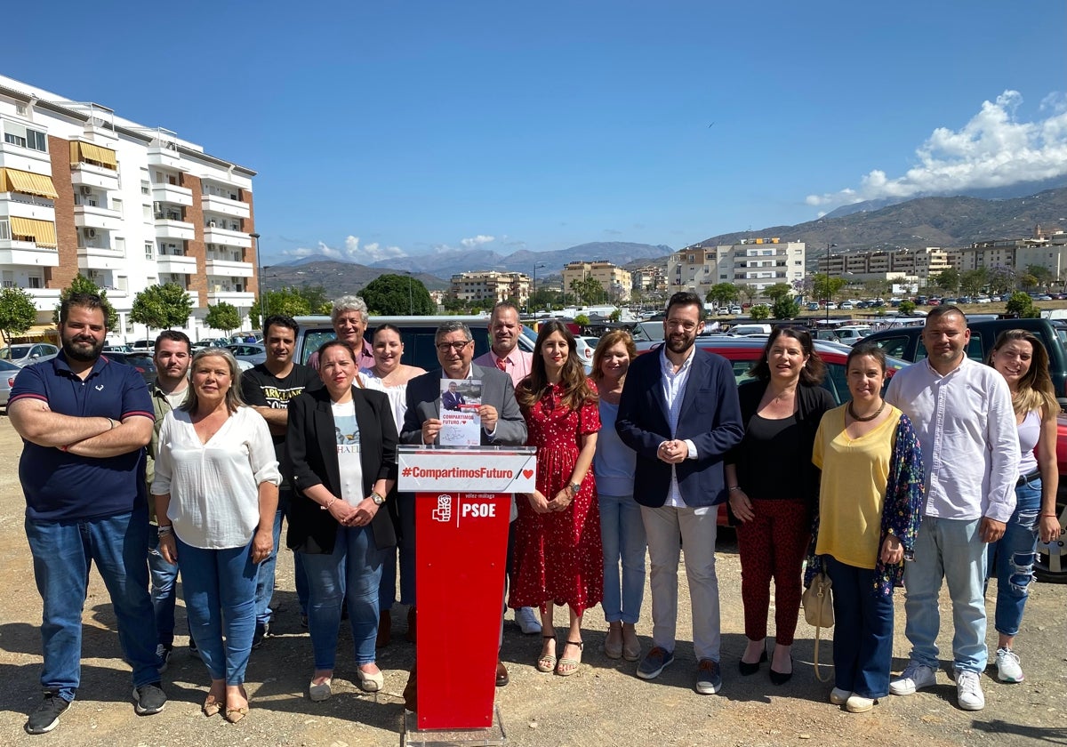 El alcalde socialista de Vélez-Málaga y candidato a la reelección, Antonio Moreno Ferrer, este jueves.