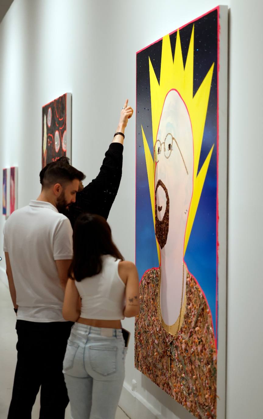 Exposición de Devan Shimoyama en el CAC Málaga