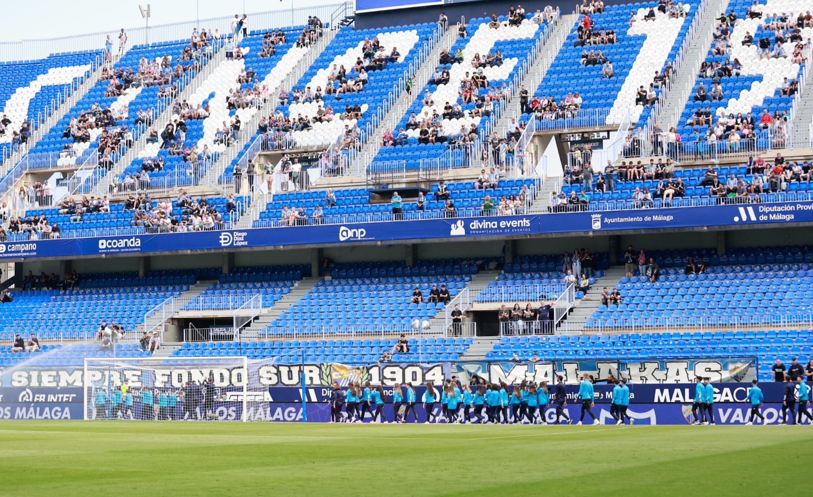 Así fue el Málaga-Ibiza, el partido del adiós a Segunda