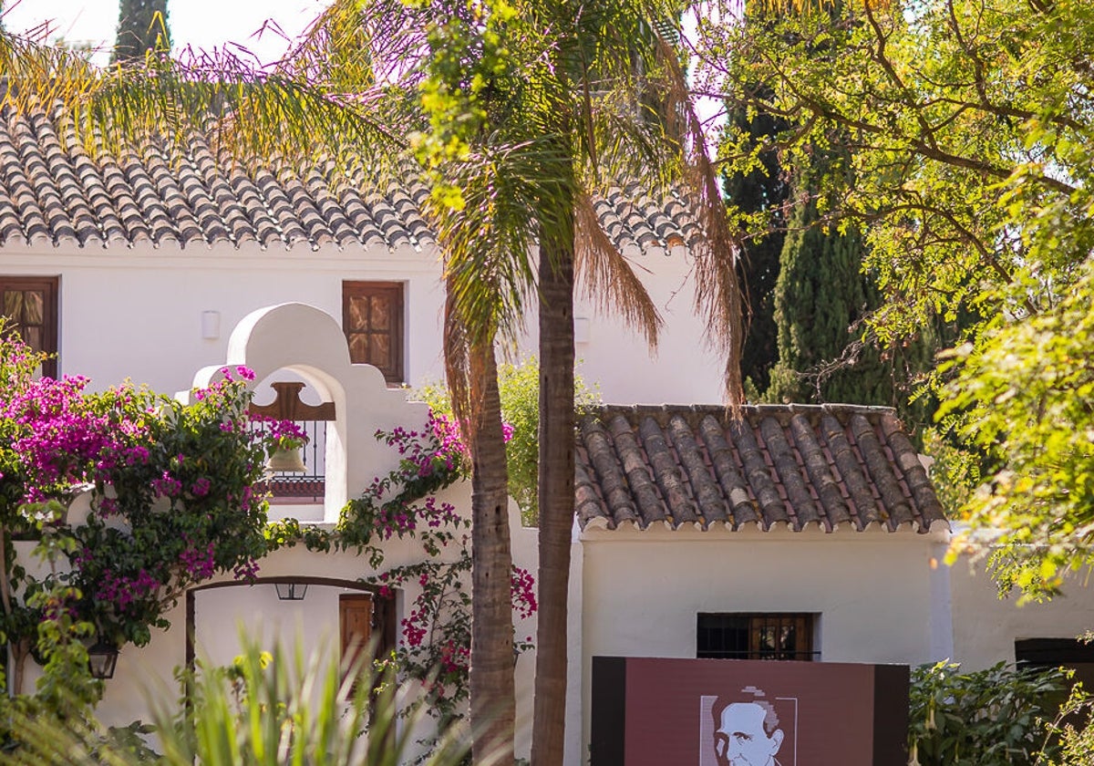 La finca La Baltasara, Casa Museo Antonio Gala en Alhaurín el Grande, residencia del poeta durante más de 30 años.