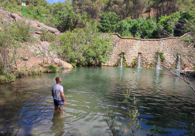 Presa del Dique, en el río Turón.