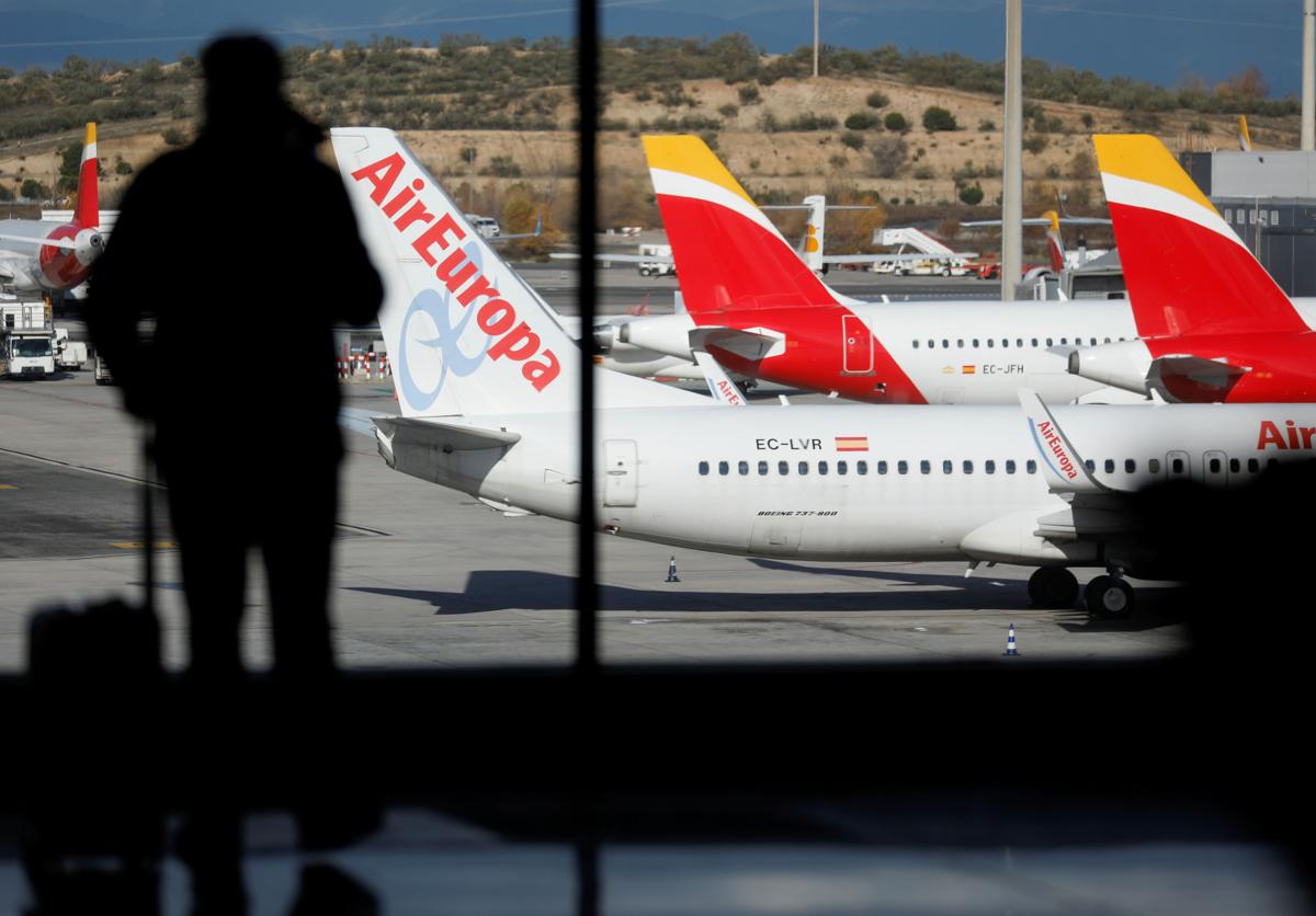 Air Europa cancela 14 vuelos este jueves en varias rutas, entre ellas dos de Málaga-Madrid