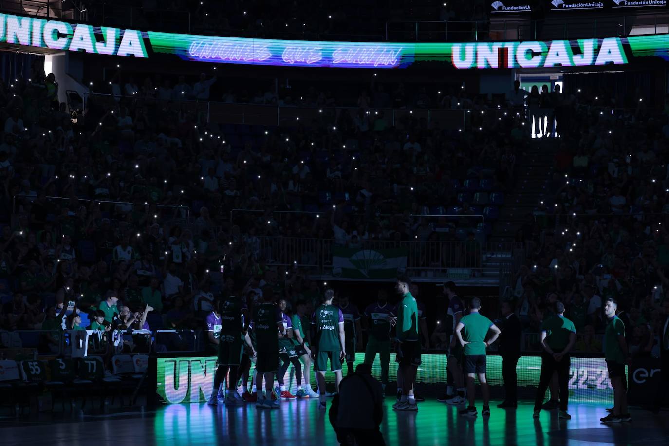El segundo partido de play-off entre Unicaja y Tenerife, en fotos