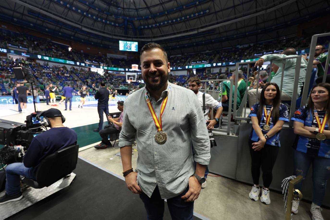 El segundo partido de play-off entre Unicaja y Tenerife, en fotos