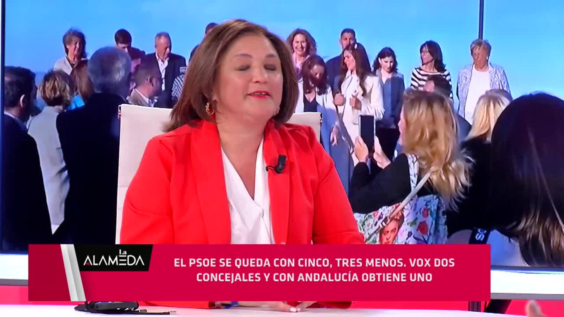 Margarita del Cid, alcaldesa de Torremolinos y ganadora de las elecciones municipales de 2023, en el programa 'La Alameda'