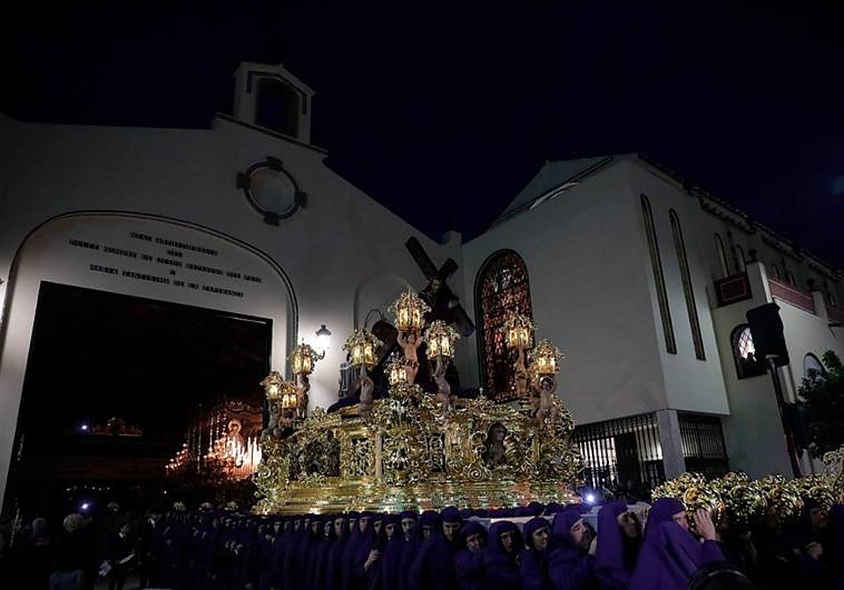 El Nazareno del Paso, en su salida procesional del Jueves Santo.