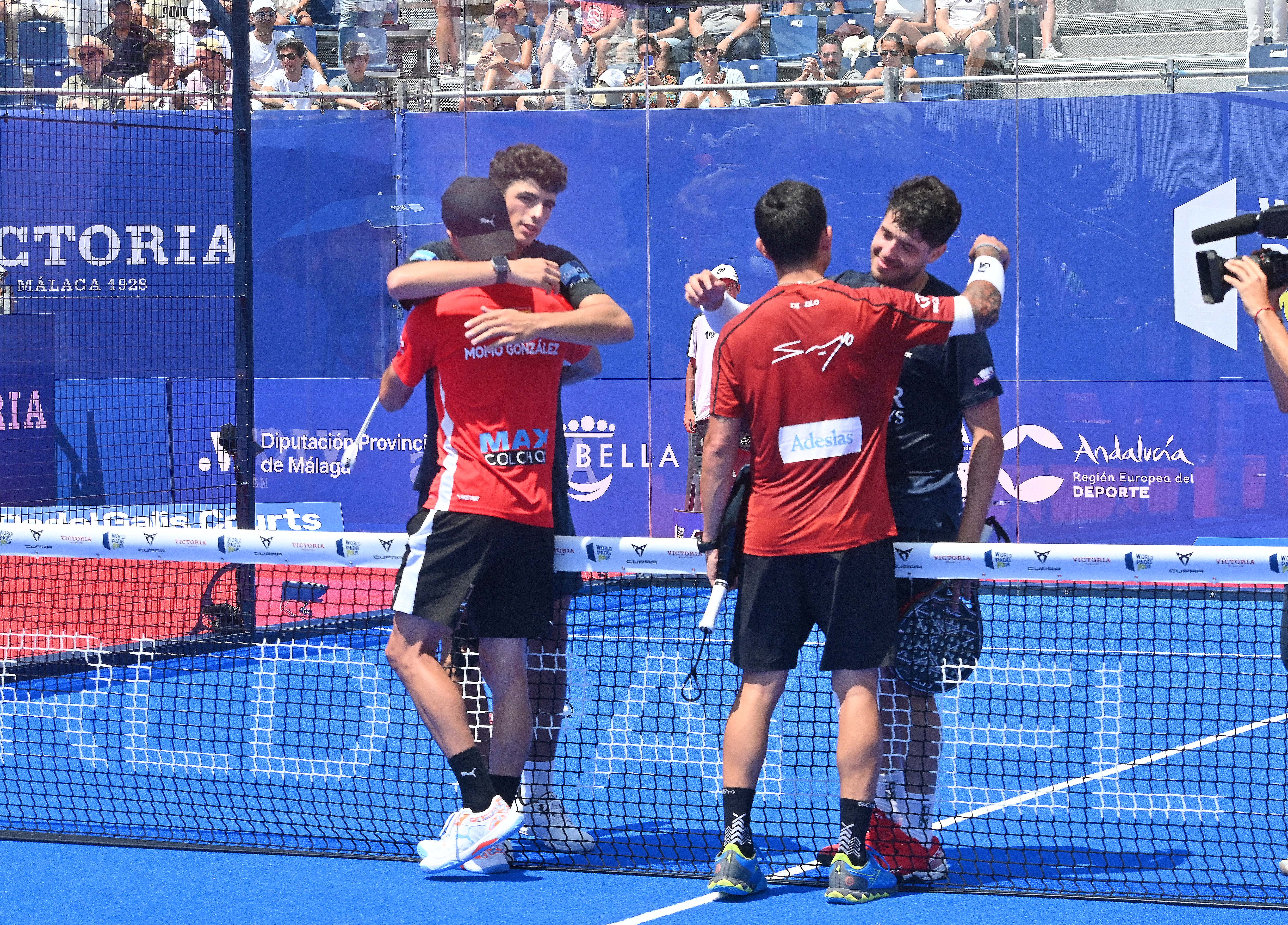 Momo González y Sanyo se enfrentan a Gutiérrez Coello y Tapia en el Master de Marbella