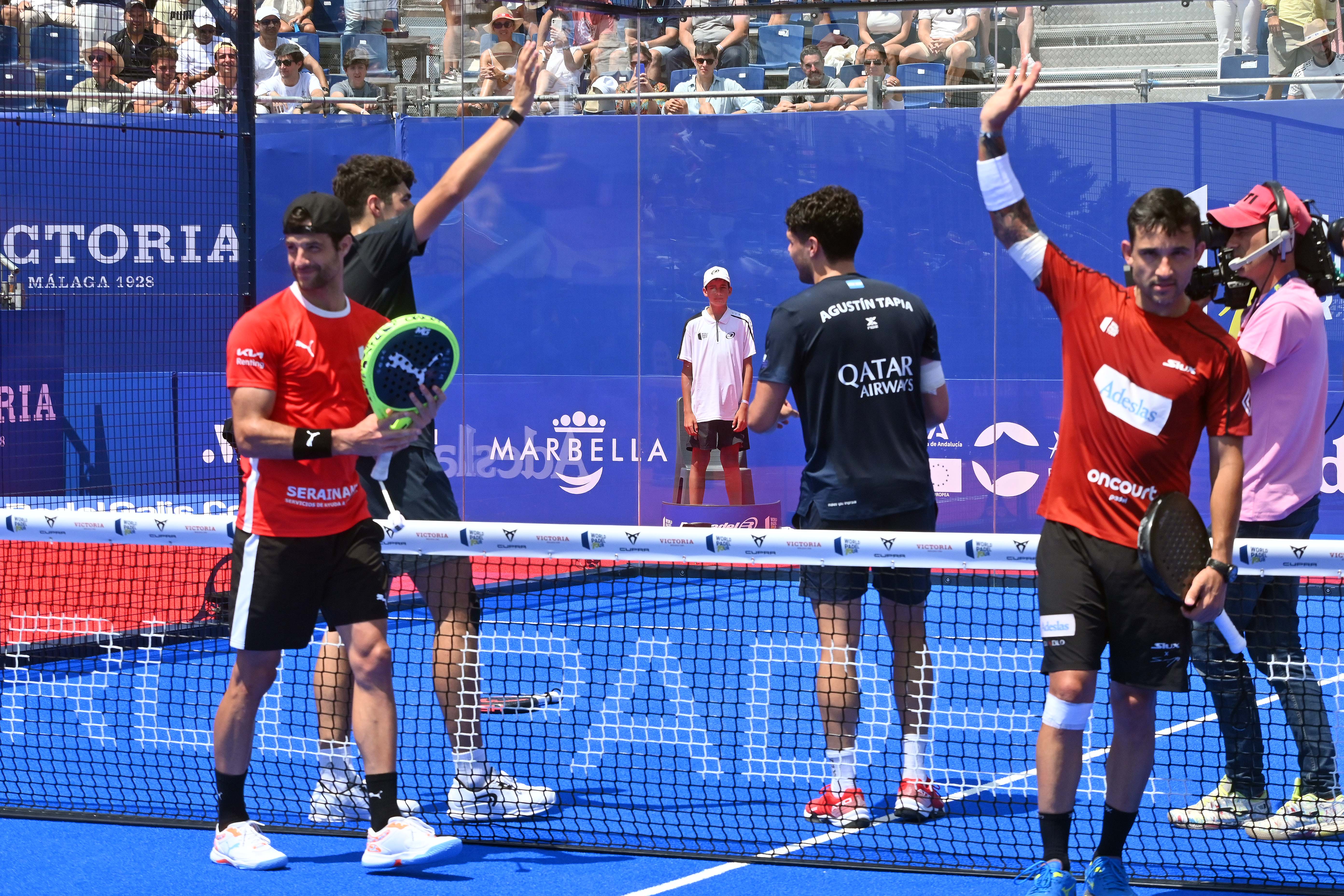 Momo González y Sanyo se enfrentan a Gutiérrez Coello y Tapia en el Master de Marbella