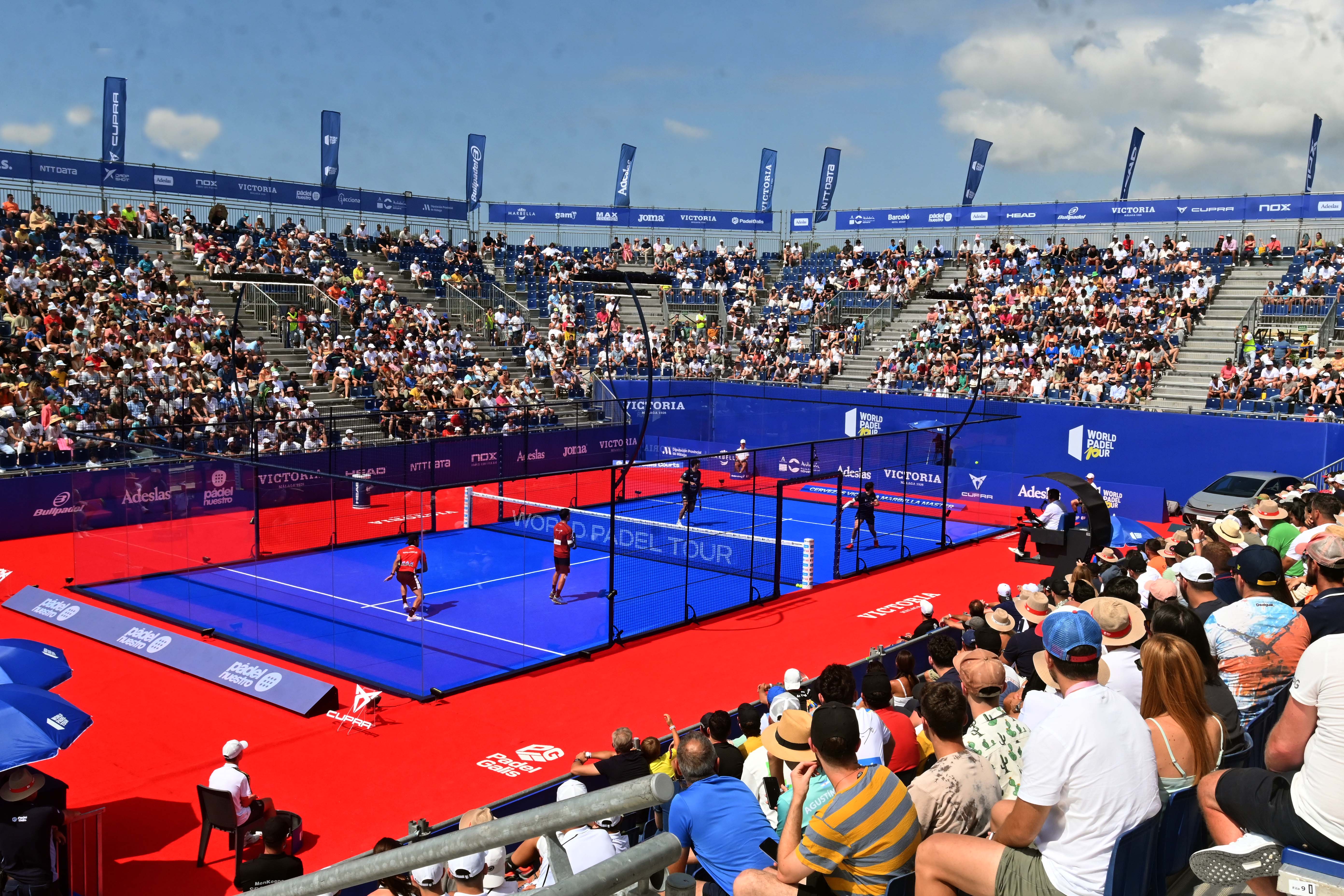 Momo González y Sanyo se enfrentan a Gutiérrez Coello y Tapia en el Master de Marbella