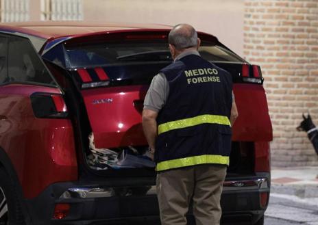 Imagen secundaria 1 - Rayos X para localizar a Sibora: el cadáver estaba en un cajón de madera tras una pared