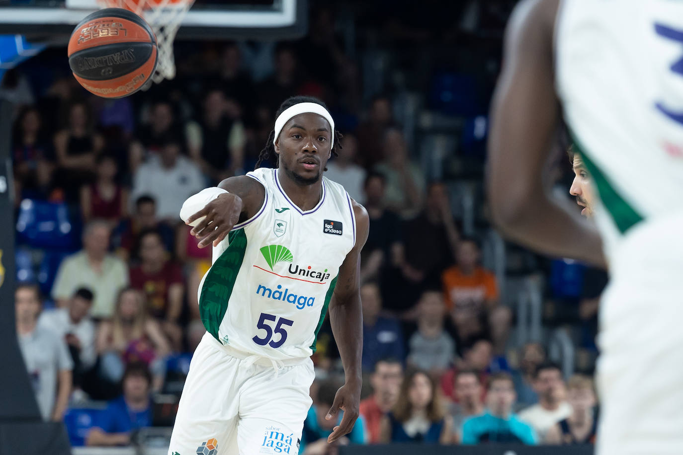 El primer encuentro de semifinales entre Barça y Unicaja, en imágenes