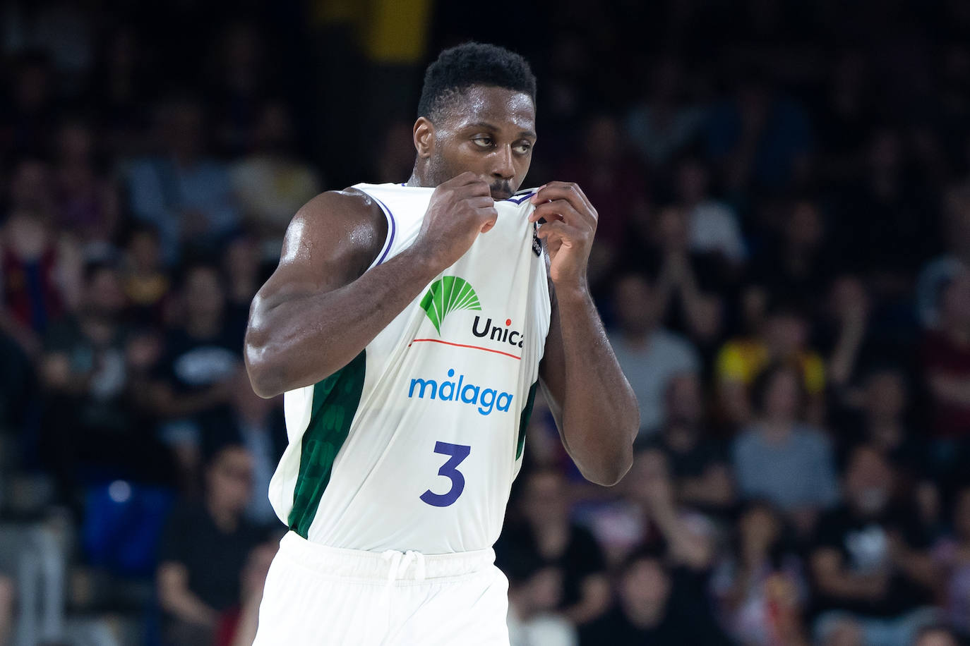 El primer encuentro de semifinales entre Barça y Unicaja, en imágenes