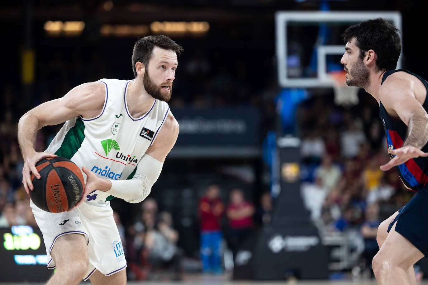 El primer encuentro de semifinales entre Barça y Unicaja, en imágenes