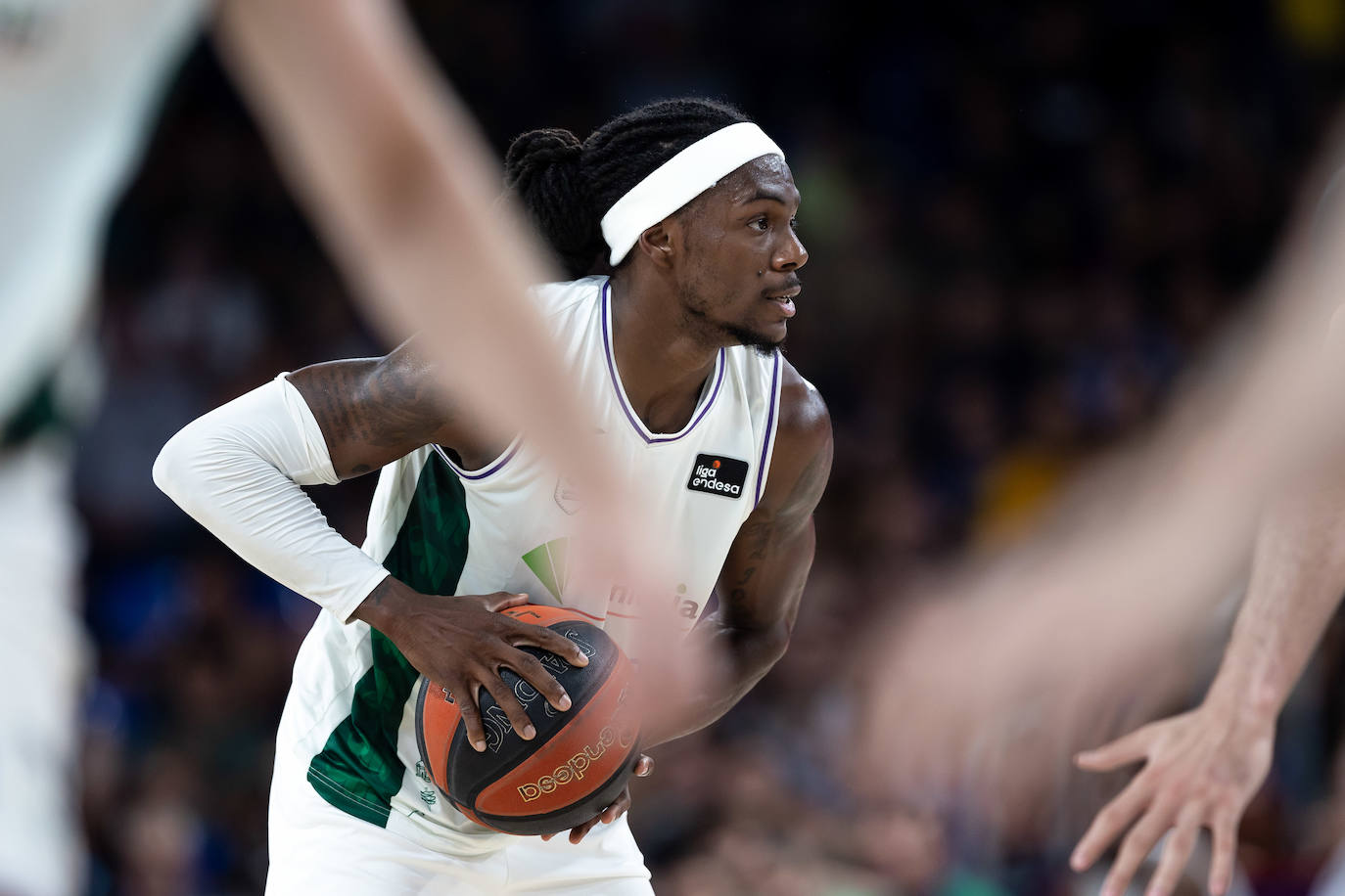 El primer encuentro de semifinales entre Barça y Unicaja, en imágenes