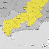 Borrasca Óscar: aviso amarillo por fuertes lluvias en seis provincias andaluzas