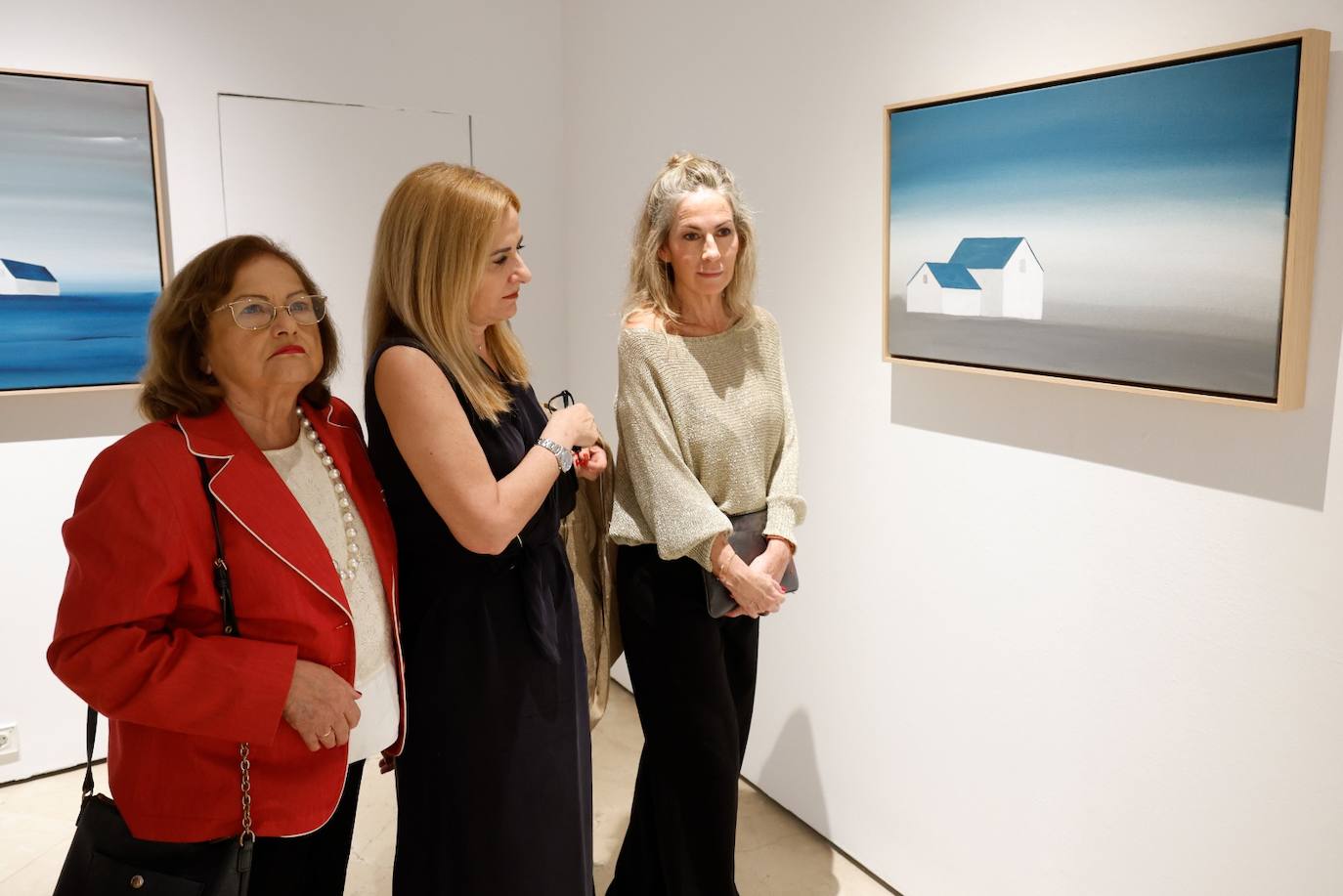 Así fue la inauguración de la exposición de Manolo Castillo &#039;Lugares perdidos&#039;
