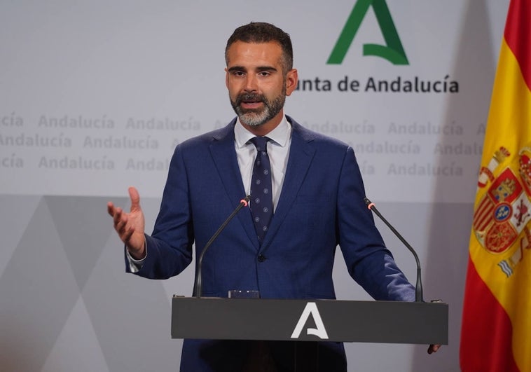 Ramón Fernández-Pacheco, tras el Consejo de Gobierno de este lunes.