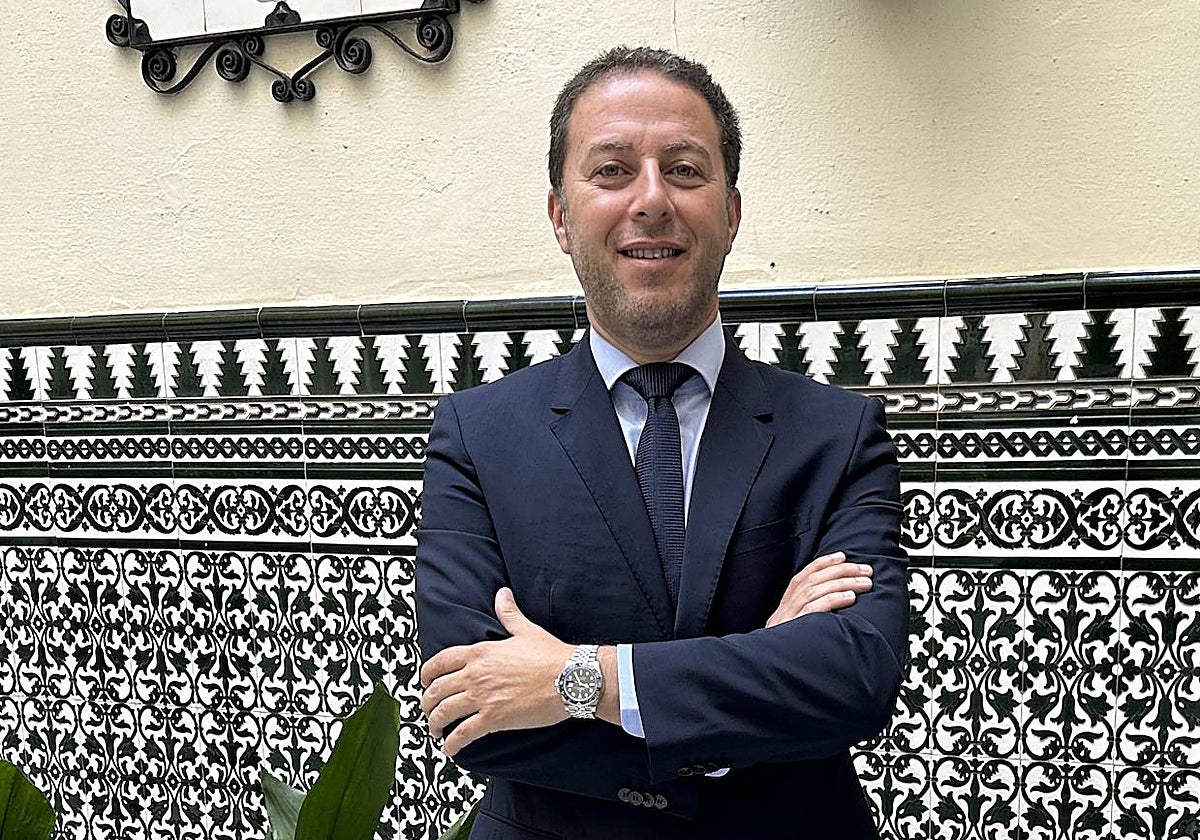 Sergio Morales es hermano mayor de la Archicofradía del Paso y la Esperanza.