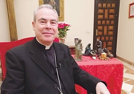 Jesús Catalá, obispo de Málaga.