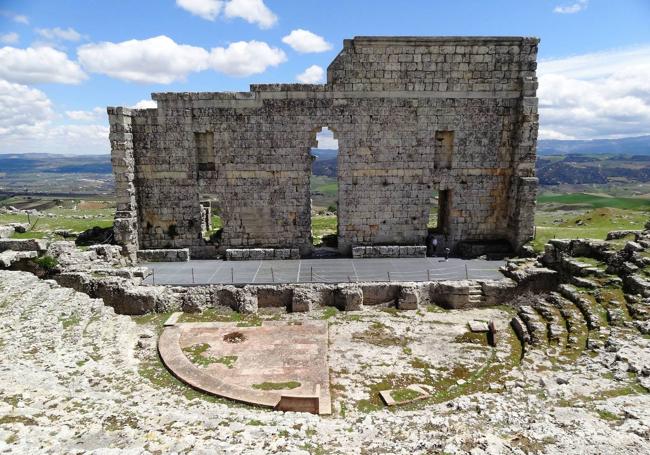 Teatro romano de Acinipo.