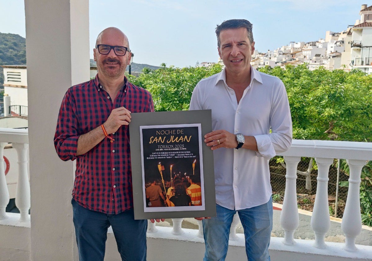 Acto de presentación de la programación festiva en Torrox con motivo de la Noche de San Juan.