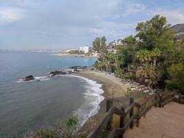 Vista de la playa de La Viborilla