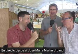 Así ha sido la tertulia de baloncesto de SUR, desde el pabellón José María Martín Urbano