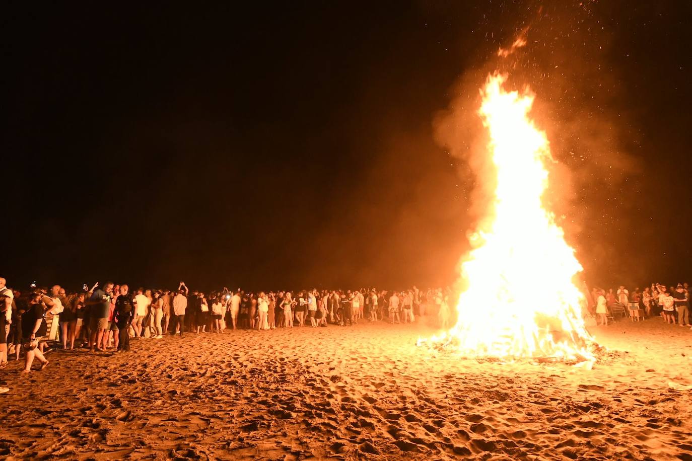 Quema del júa en Torremolinos