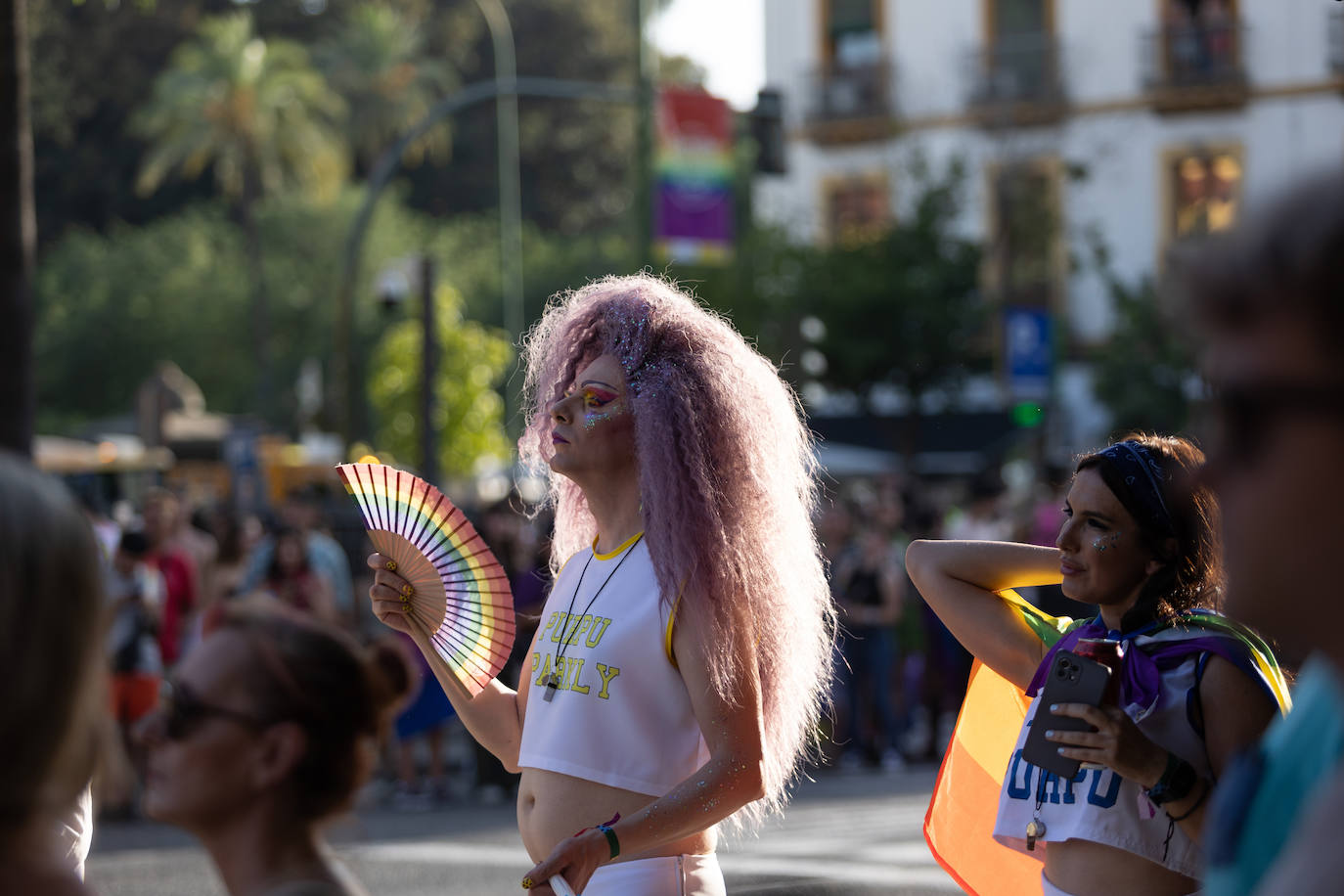 La celebración del día grande del Orgullo de Sevilla, en imágenes