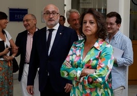 La consejera de Salud, Catalina García, este lunes en Málaga