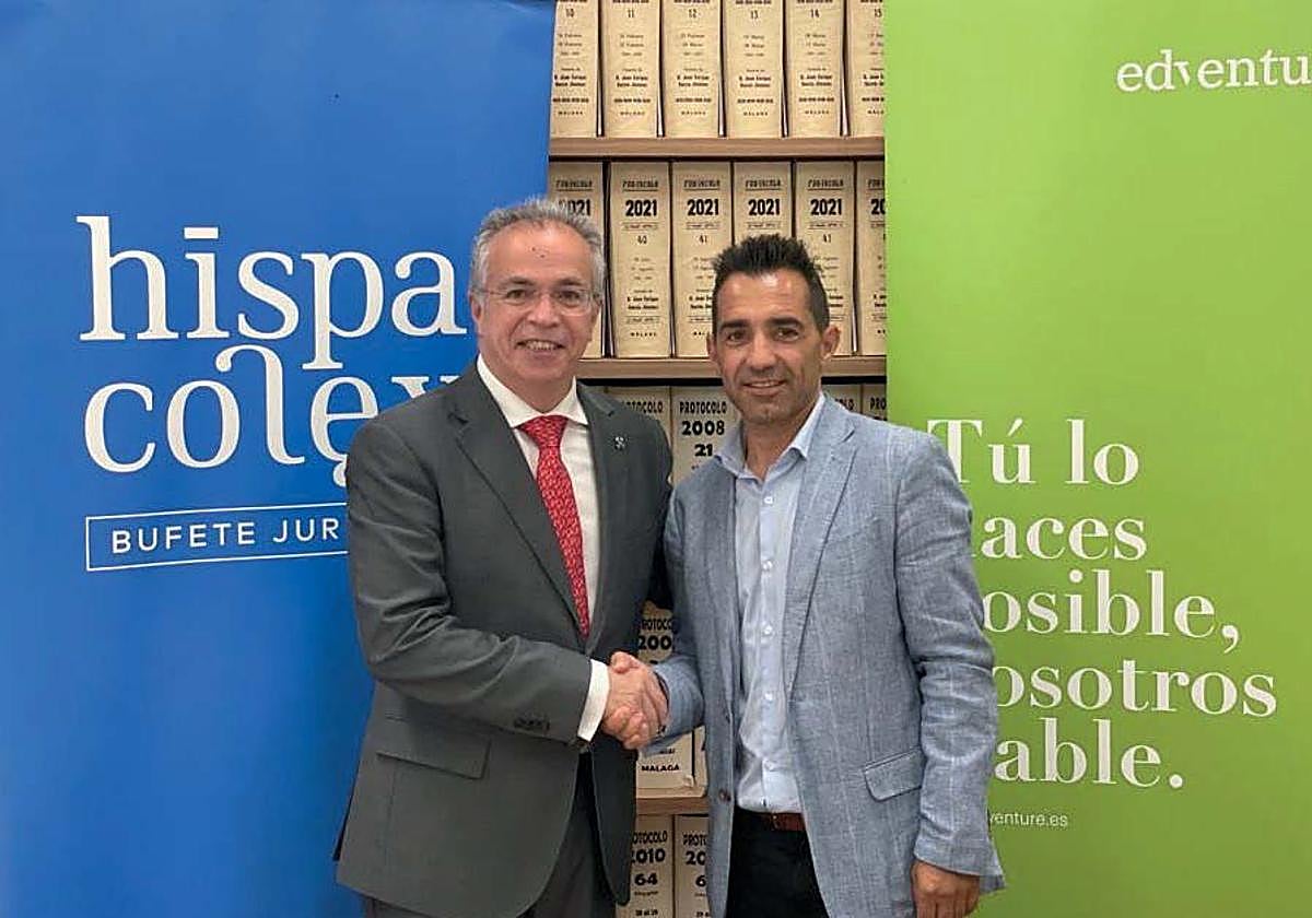 Javier López y García de La Serrana y Eduardo Casasola Rueda.