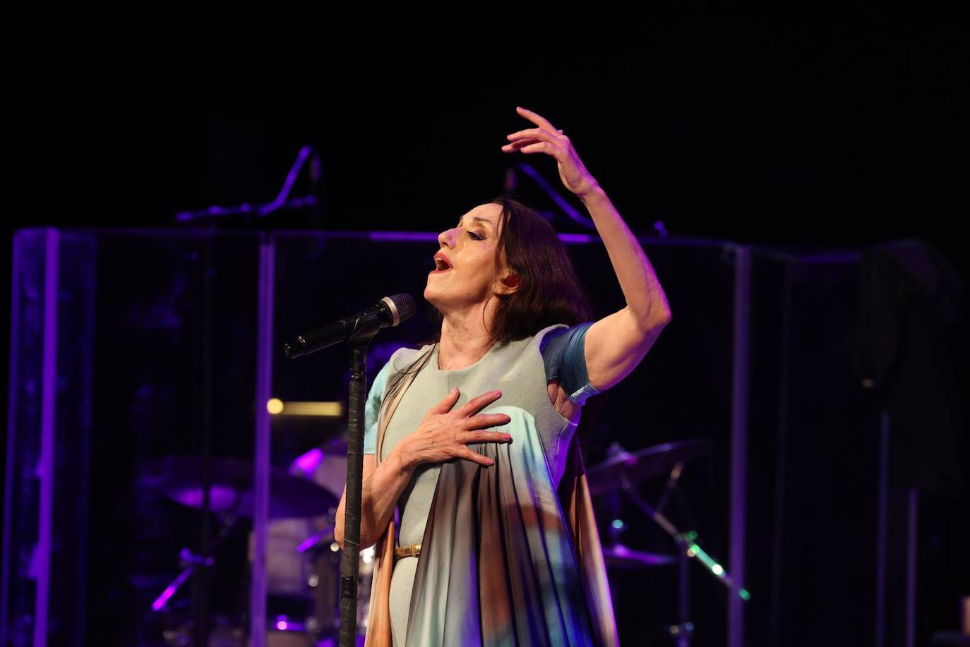 Luz Casal conquista el Teatro Cervantes