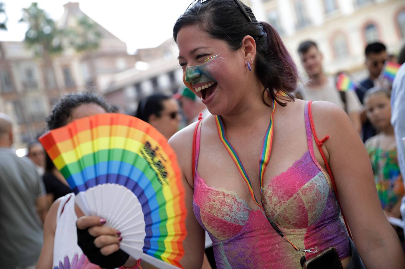 La manifestación en Málaga del Orgullo, en imágenes