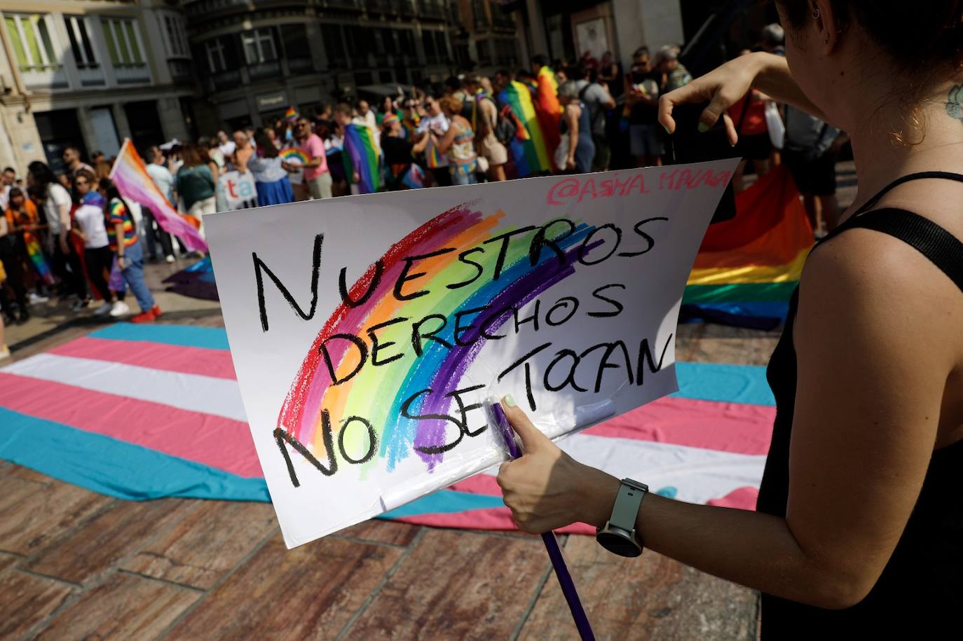 La manifestación en Málaga del Orgullo, en imágenes