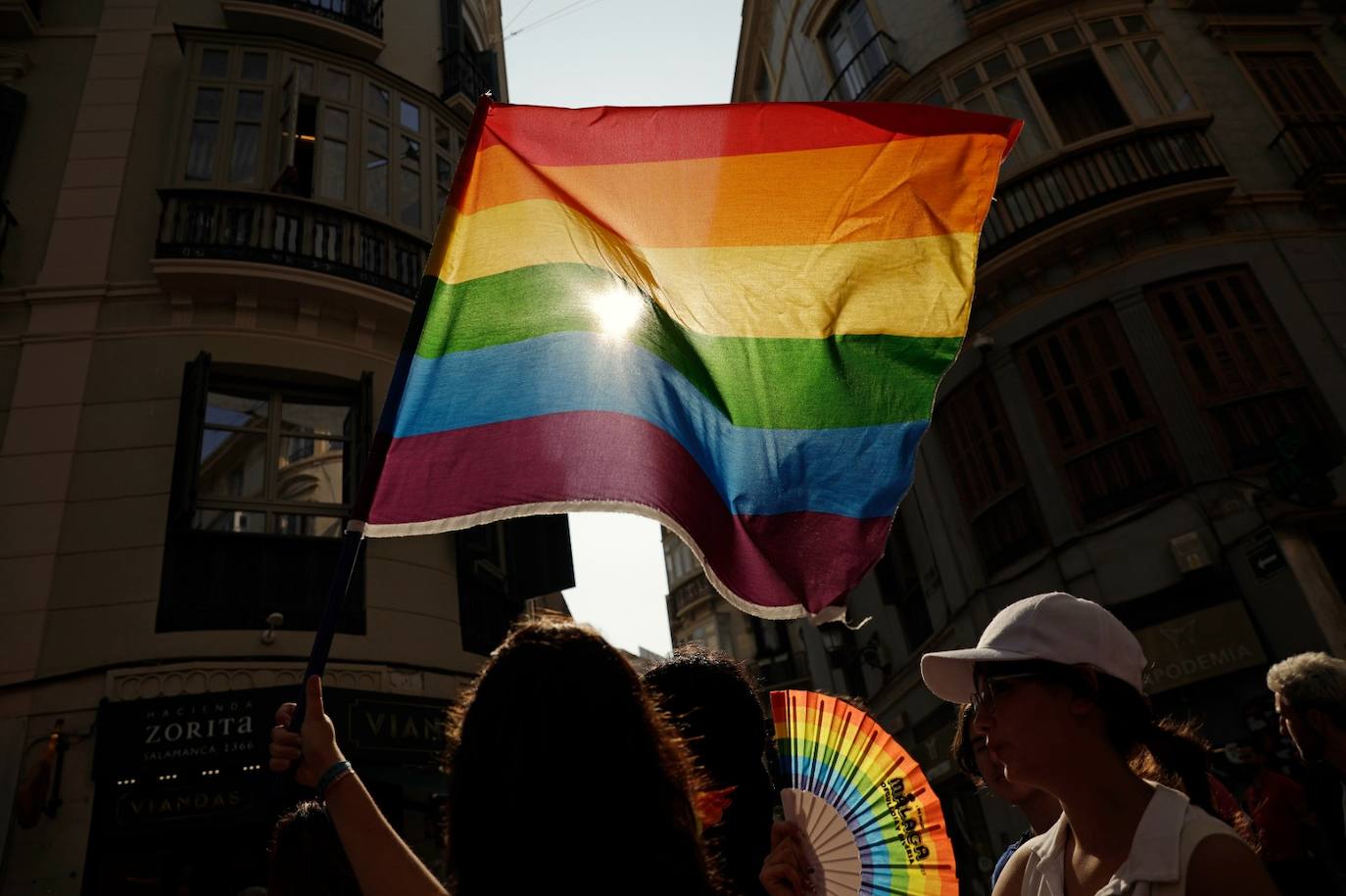 La manifestación en Málaga del Orgullo, en imágenes