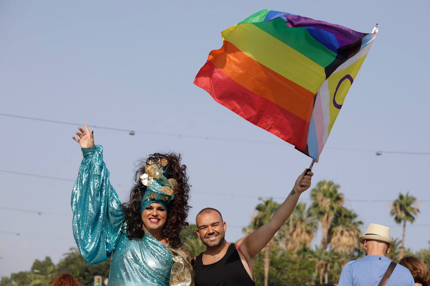 La manifestación en Málaga del Orgullo, en imágenes