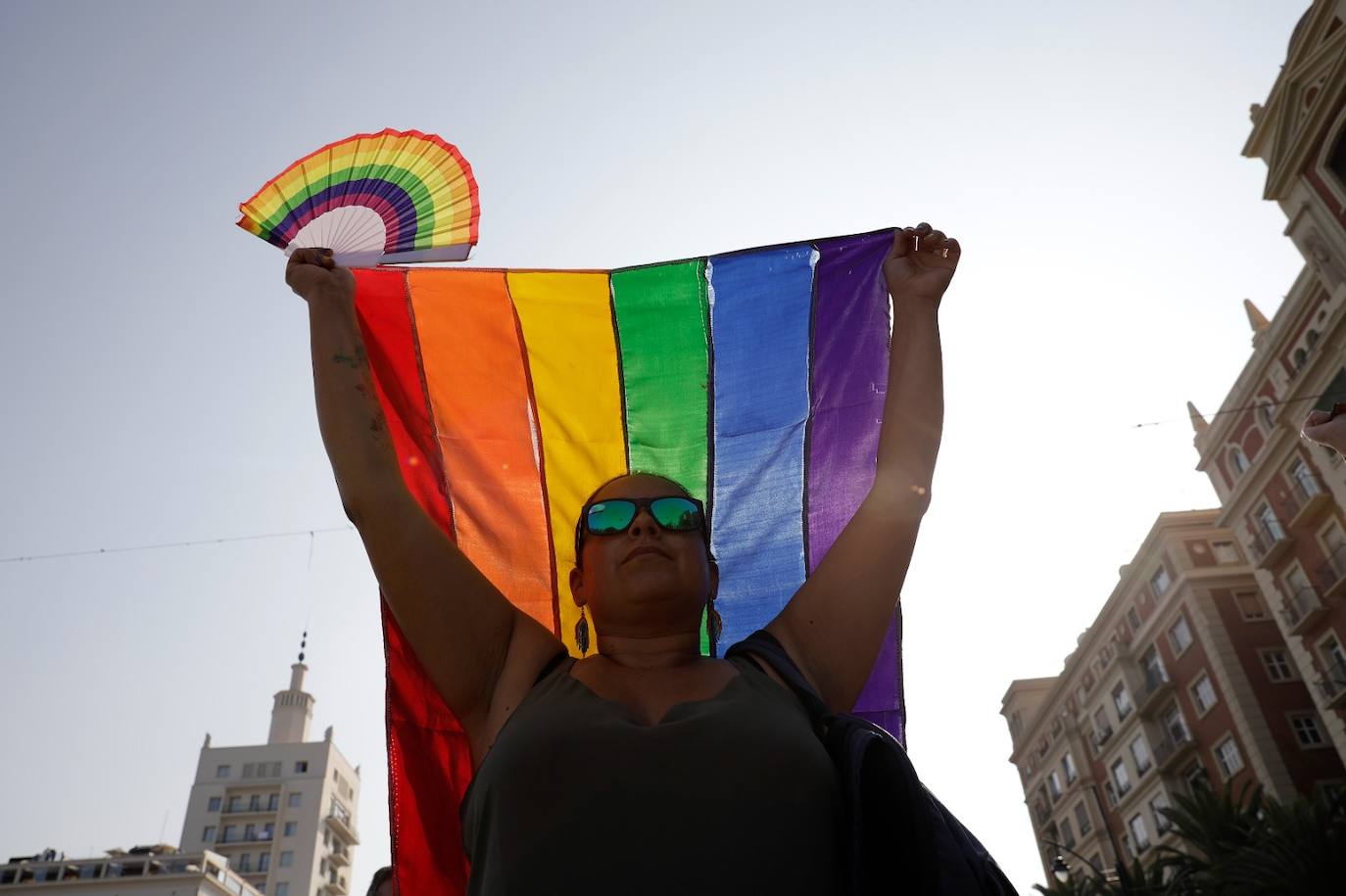 La manifestación en Málaga del Orgullo, en imágenes