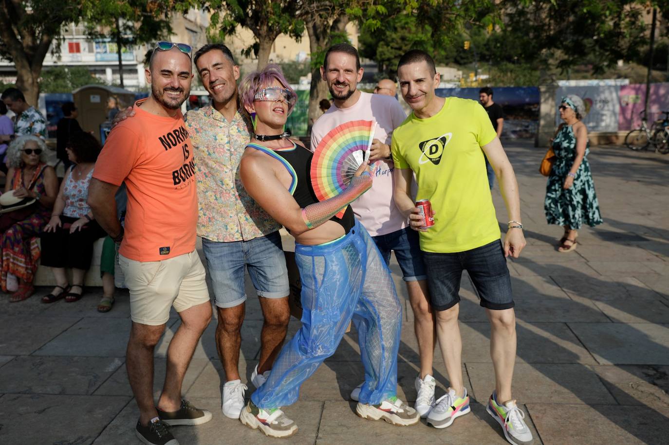 La manifestación en Málaga del Orgullo, en imágenes