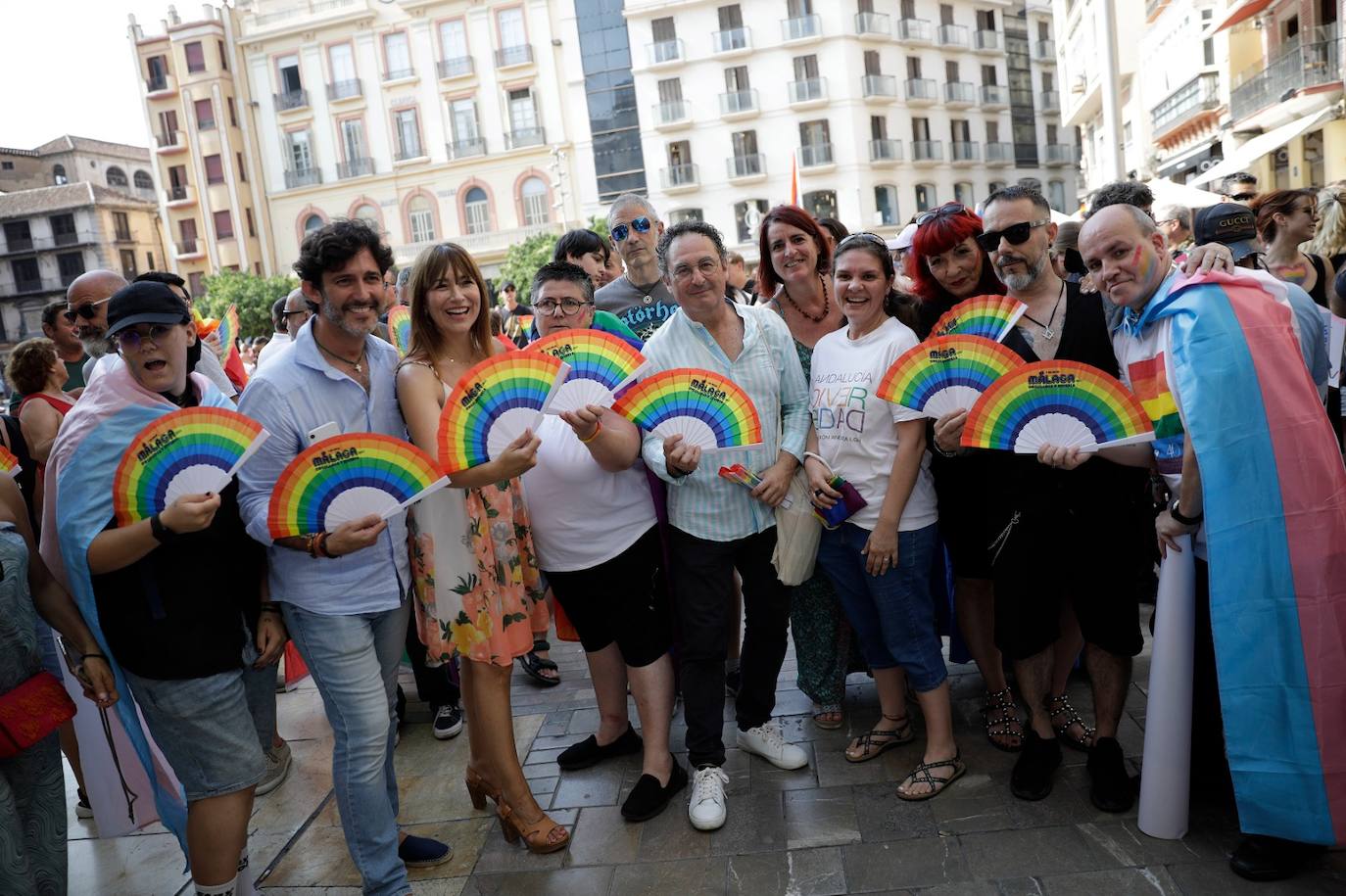 La manifestación en Málaga del Orgullo, en imágenes