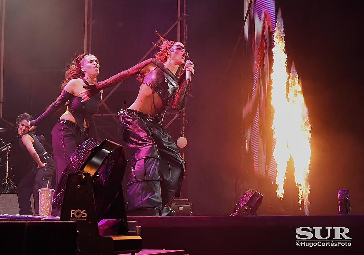 El concierto de Tini en Marenostrum Fuengirola, en imágenes