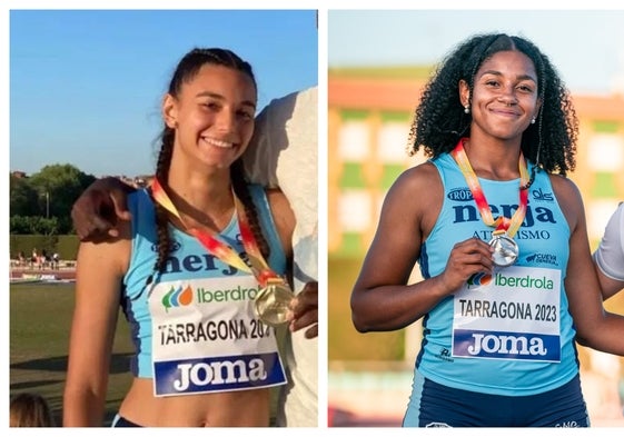 Dos malagueñas se suben al podio del Nacional sub-23 de atletismo