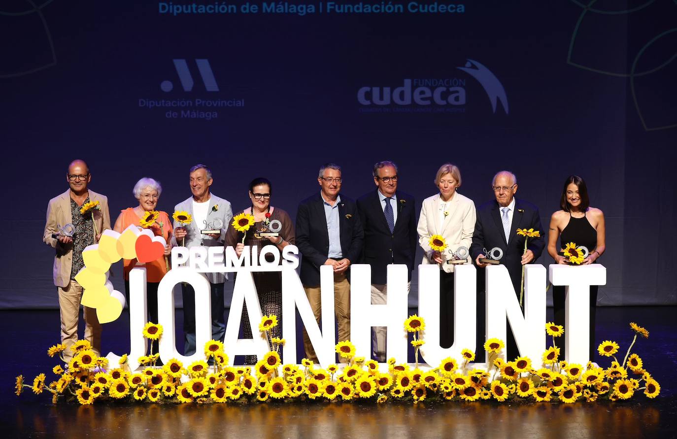 Entrega de los Premios Joan Hunt 2023 de la Diputación de Málaga y Cudeca